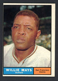 1961 Topps Baseball #150 Willie Mays Giants VG-EX 521061