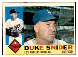 1960 Topps Baseball #493 Duke Snider Dodgers VG-EX 521064