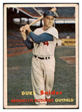 1957 Topps Baseball #170 Duke Snider Dodgers VG-EX 521076