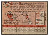 1958 Topps Baseball #464 Curt Flood Cardinals VG 521085