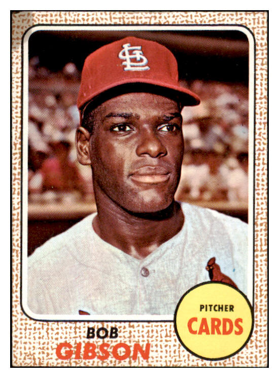 1968 Topps Baseball #100 Bob Gibson Cardinals VG 521092