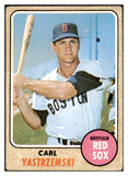 1968 Topps Baseball #250 Carl Yastrzemski Red Sox VG 521093