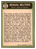 1967 Topps Baseball #216 Al Kaline Norm Cash VG-EX 521095