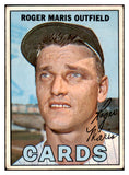 1967 Topps Baseball #045 Roger Maris Cardinals VG-EX 521097