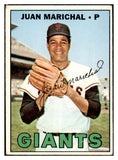 1967 Topps Baseball #500 Juan Marichal Giants VG-EX 521098