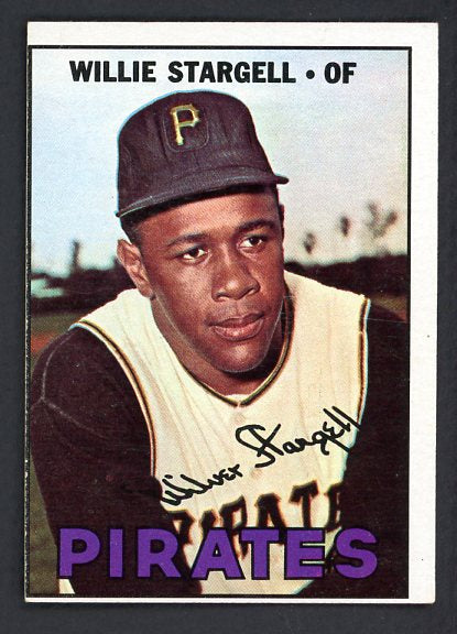 1967 Topps Baseball #140 Willie Stargell Pirates VG 521107