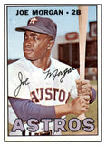 1967 Topps Baseball #337 Joe Morgan Astros EX 521109