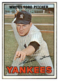 1967 Topps Baseball #005 Whitey Ford Yankees EX 521110