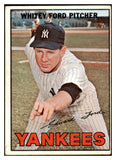 1967 Topps Baseball #005 Whitey Ford Yankees VG 521113