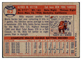 1957 Topps Baseball #062 Billy Martin Yankees VG 521122