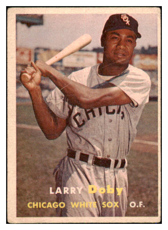 1957 Topps Baseball #085 Larry Doby White Sox VG 521128