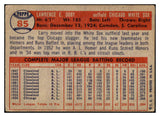 1957 Topps Baseball #085 Larry Doby White Sox VG 521128