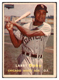 1957 Topps Baseball #085 Larry Doby White Sox VG 521129