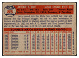 1957 Topps Baseball #085 Larry Doby White Sox VG 521130