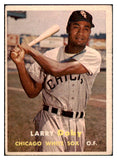 1957 Topps Baseball #085 Larry Doby White Sox VG 521131