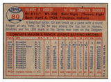 1957 Topps Baseball #080 Gil Hodges Dodgers NR-MT 521135