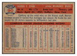 1957 Topps Baseball #090 Warren Spahn Braves NR-MT 521136