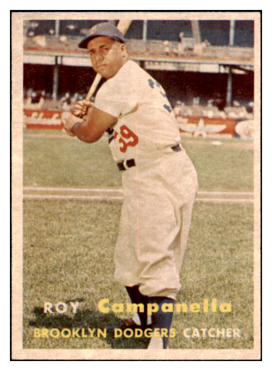 1957 Topps Baseball #210 Roy Campanella Dodgers NR-MT 521138