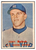 1957 Topps Baseball #312 Tony Kubek Yankees NR-MT 521140