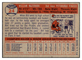 1957 Topps Baseball #024 Bill Mazeroski Pirates NR-MT 521141