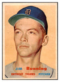 1957 Topps Baseball #338 Jim Bunning Tigers NR-MT 521142