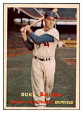 1957 Topps Baseball #170 Duke Snider Dodgers EX-MT 521143