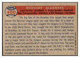 1957 Topps Baseball #400 Roy Campanella Duke Snider Gil Hodges EX-MT 521144