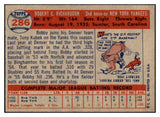 1957 Topps Baseball #286 Bobby Richardson Yankees NR-MT 521146