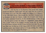 1957 Topps Baseball #400 Roy Campanella Duke Snider Gil Hodges VG-EX 521150