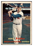 1957 Topps Baseball #170 Duke Snider Dodgers VG-EX 521151