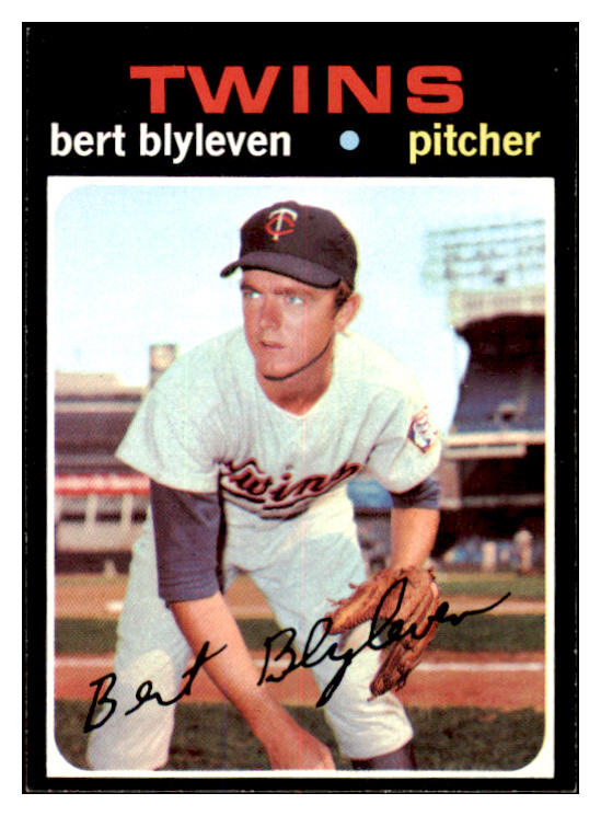 1971 Topps Baseball #026 Bert Blyleven Twins EX-MT 521154