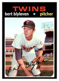 1971 Topps Baseball #026 Bert Blyleven Twins EX-MT 521154