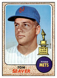 1968 Topps Baseball #045 Tom Seaver Mets EX+/EX-MT 521158