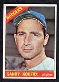 1966 Topps Baseball #100 Sandy Koufax Dodgers EX-MT 521164