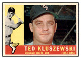 1960 Topps Baseball #505 Ted Kluszewski White Sox EX-MT 521176