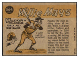 1960 Topps Baseball #564 Willie Mays A.S. Giants EX 521182