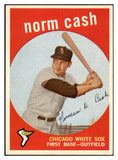 1959 Topps Baseball #509 Norm Cash White Sox EX-MT 521188