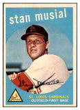 1959 Topps Baseball #150 Stan Musial Cardinal EX-MT 521190