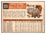 1959 Topps Baseball #515 Harmon Killebrew Senators EX-MT 521192