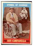 1959 Topps Baseball #550 Roy Campanella Dodgers EX+/EX-MT 521193