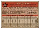 1958 Topps Baseball #486 Willie Mays A.S. Giants EX-MT 521199