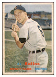 1957 Topps Baseball #125 Al Kaline Tigers VG-EX 521205