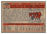 1957 Topps Baseball #125 Al Kaline Tigers VG-EX 521205