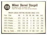 1975 Hostess #135 Willie Stargell Pirates EX 521208