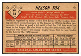 1953 Bowman Color Baseball #018 Nellie Fox White Sox EX+ 521222