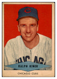 1954 Red Heart Ralph Kiner Cubs VG-EX 521230