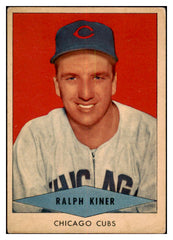 1954 Red Heart Ralph Kiner Cubs VG-EX 521230