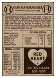 1954 Red Heart Ralph Kiner Cubs VG-EX 521230