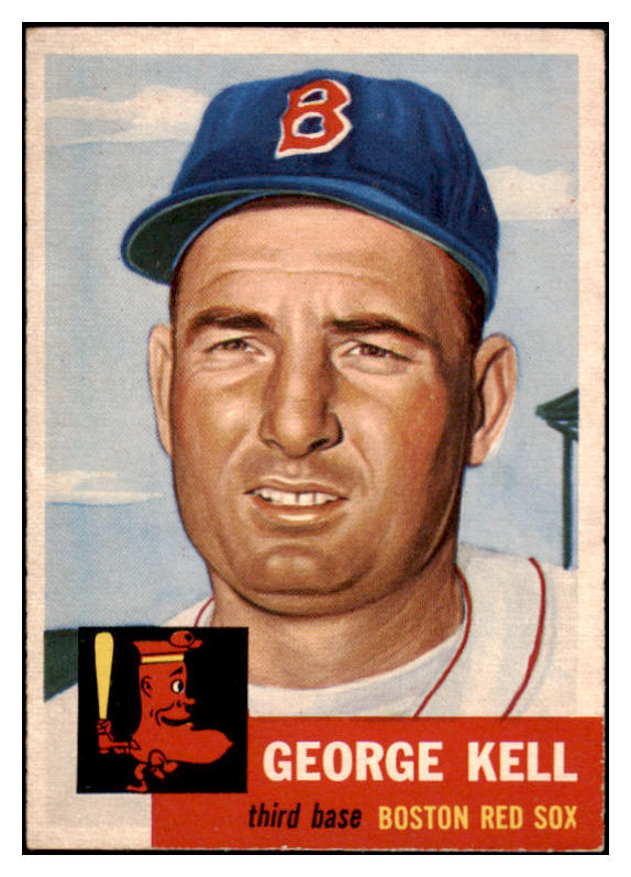 1953 Topps Baseball #138 George Kell Red Sox EX+ 521239