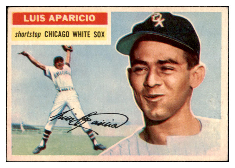 1956 Topps Baseball #292 Luis Aparicio White Sox EX+/EX-MT 521242